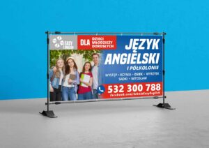 mocny baner drukarnia wielkoformatowa banery ulotki wizytówki gadżety reklamowe czechowice-dziedzice